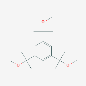 molecular formula C18H30O3 B025952 1,3,5-三(2-甲氧基丙烷-2-基)苯 CAS No. 109888-72-4