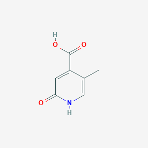 molecular formula C7H7NO3 B2595287 2-Hydroxy-5-methylisonicotinic acid CAS No. 1227513-73-6
