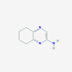 molecular formula C8H11N3 B2595291 5,6,7,8-Tetrahydroquinoxalin-2-amine CAS No. 155535-21-0