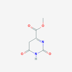 molecular formula C6H6N2O4 B2595404 Methyl 2,6-dioxo-1,2,5,6-tetrahydropyrimidine-4-carboxylate CAS No. 1849330-33-1