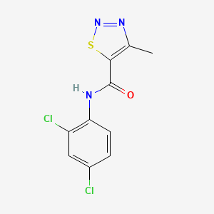 N-(2,4-dichlorophenyl)-4-methyl-1,2,3-thiadiazole-5-carboxamide