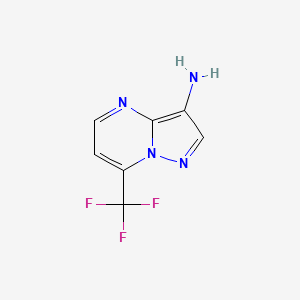 7-(Trifluoromethyl)pyrazolo[1,5-a]pyrimidin-3-amine