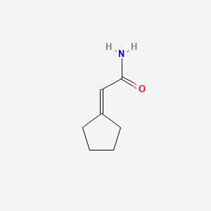 molecular formula C7H11NO B2595623 2-环戊亚甲基乙酰胺 CAS No. 5623-84-7