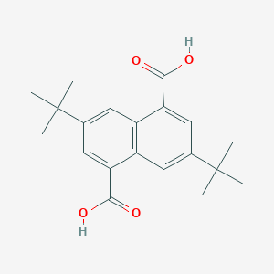 3,7-Ditert-butyl-1,5-naphthalenedicarboxylic acid
