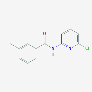 molecular formula C13H11ClN2O B2595735 N-(6-chloropyridin-2-yl)-3-methylbenzamide CAS No. 497059-42-4