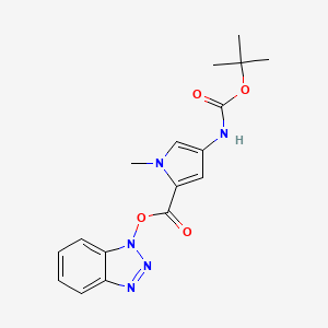 4-Tert-butoxycarbonylamino-1-methyl-1h-pyrrole-2-carboxylic acid benzotriazol-1yl ester