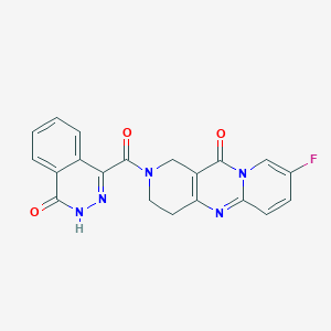 8-fluoro-2-(4-oxo-3,4-dihydrophthalazine-1-carbonyl)-3,4-dihydro-1H-dipyrido[1,2-a:4',3'-d]pyrimidin-11(2H)-one