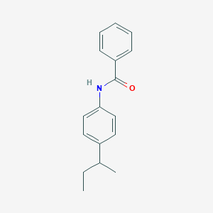molecular formula C17H19NO B259579 N-(4-sec-Butylphenyl)benzamide 