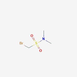 molecular formula C3H8BrNO2S B2595837 1-bromo-N,N-dimethylmethanesulfonamide CAS No. 51270-39-4