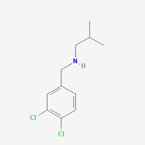 [(3,4-Dichlorophenyl)methyl](2-methylpropyl)amine