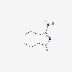 molecular formula C7H11N3 B2595942 3-Amino-4,5,6,7-tetrahydro-1H-indazole CAS No. 41832-27-3; 55440-17-0