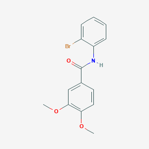 N-(2-bromophenyl)-3,4-dimethoxybenzamide