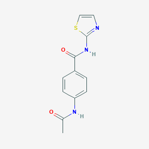 4-acetamido-N-(1,3-thiazol-2-yl)benzamide