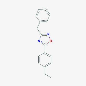 3-Benzyl-5-(4-ethylphenyl)-1,2,4-oxadiazole