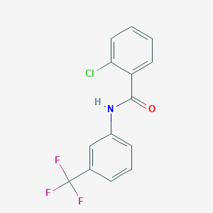 2-chloro-N-[3-(trifluoromethyl)phenyl]benzamide