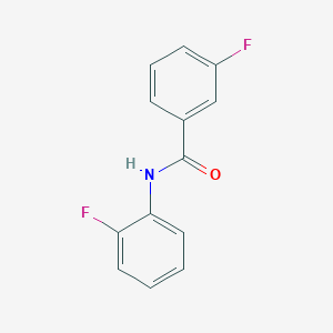 3-fluoro-N-(2-fluorophenyl)benzamide