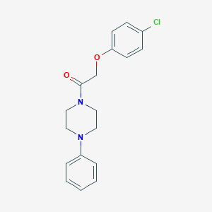 1-[(4-Chlorophenoxy)acetyl]-4-phenylpiperazine
