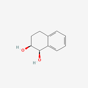 molecular formula C10H12O2 B2596124 (1R,2S)-1,2,3,4-テトラヒドロナフタレン-1,2-ジオール CAS No. 57495-92-8