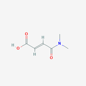 molecular formula C6H9NO3 B2596249 (E)-4-(dimethylamino)-4-oxobut-2-enoic acid CAS No. 57687-94-2