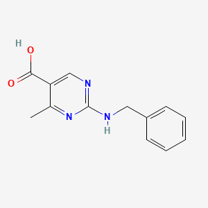 2-(Benzylamino)-4-methylpyrimidine-5-carboxylic acid