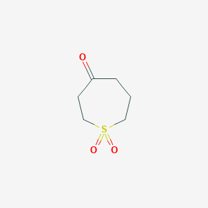 molecular formula C6H10O3S B2596298 1lambda6-噻吩-1,1,4-三酮 CAS No. 41511-88-0