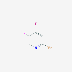 2-Bromo-4-fluoro-5-iodopyridine