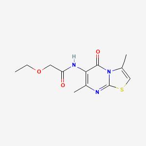 N-(3,7-dimethyl-5-oxo-5H-thiazolo[3,2-a]pyrimidin-6-yl)-2-ethoxyacetamide