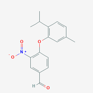 4-(2-Isopropyl-5-methyl-phenoxy)-3-nitro-benzaldehyde