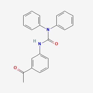 3-(3-Acetylphenyl)-1,1-diphenylurea