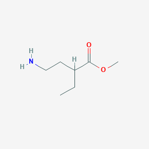 Methyl 4-amino-2-ethylbutanoate