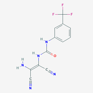 1-[(Z)-2-amino-1,2-dicyanoethenyl]-3-[3-(trifluoromethyl)phenyl]urea