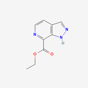 1H-Pyrazolo[3,4-C]pyridine-7-carboxylic acid, ethyl ester