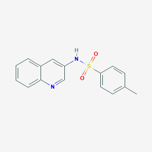 4-methyl-N-quinolin-3-ylbenzenesulfonamide