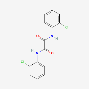 molecular formula C14H10Cl2N2O2 B2596580 N,N'-bis(2-chlorophenyl)oxamide CAS No. 24439-88-1