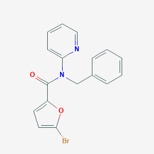 N-benzyl-5-bromo-N-pyridin-2-ylfuran-2-carboxamide