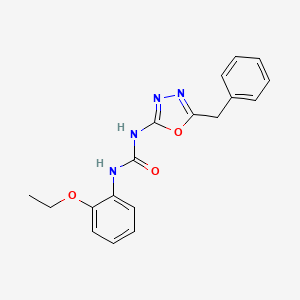 molecular formula C18H18N4O3 B2596717 1-(5-苄基-1,3,4-恶二唑-2-基)-3-(2-乙氧基苯基)脲 CAS No. 1203374-80-4