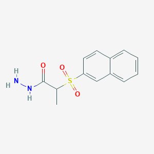 2-(Naphthalene-2-sulfonyl)propanehydrazide