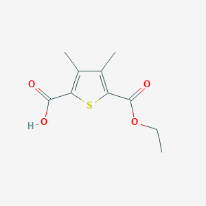 3,4-Dimethyl-thiophene-2,5-dicarboxylic acid monoethyl ester