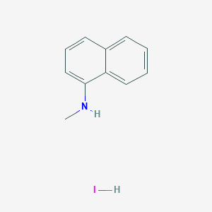 N-Methylnaphthalen-1-amine;hydroiodide