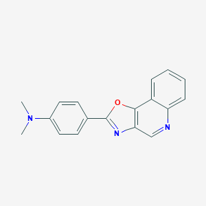 N,N-dimethyl-4-([1,3]oxazolo[4,5-c]quinolin-2-yl)aniline