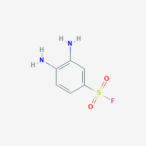 molecular formula C6H7FN2O2S B2596871 3,4-Diaminobenzolsulfonylfluorid CAS No. 500587-13-3