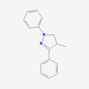 4-methyl-1,3-diphenyl-4,5-dihydro-1H-pyrazole