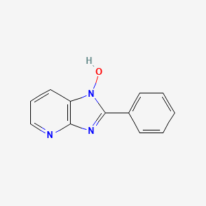 molecular formula C12H9N3O B2596988 2-phenyl-1H-imidazo[4,5-b]pyridin-1-ol CAS No. 339009-94-8