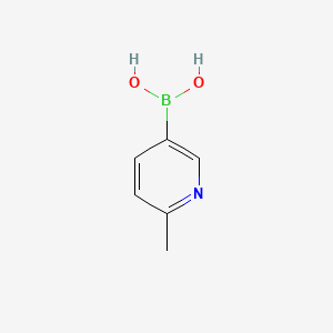 molecular formula C6H8BNO2 B2596996 2-Methylpyridine-5-boronic acid CAS No. 659742-21-9; 99-94-5