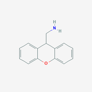 molecular formula C14H13NO B025970 9H-氧杂蒽-9-甲胺 CAS No. 100866-28-2