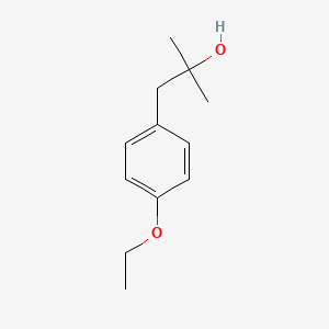 molecular formula C12H18O2 B2597052 1-(4-Ethoxyphenyl)-2-methyl-2-propanol CAS No. 860446-80-6