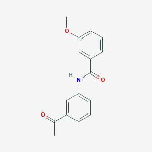 N-(3-acetylphenyl)-3-methoxybenzamide