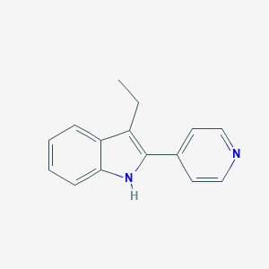 3-ethyl-2-pyridin-4-yl-1H-indole