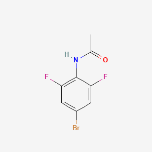 molecular formula C8H6BrF2NO B2597071 N-(4-bromo-2,6-difluorophenyl)acetamide CAS No. 658072-14-1