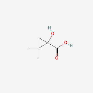 2,2-Dimethyl-1-hydroxycyclopropanecarboxylic acid